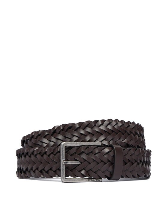 CALVIN KLEIN Колан Warmth Buckle Woven 35Mm Fixed - LV04D7061G