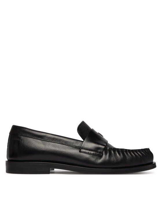 CALVIN KLEIN Лоуфъри Round Loafer Lth HW0HW03031 Черен