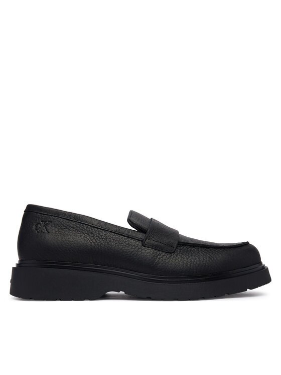 CALVIN KLEIN лоуфъри с дебела подметка Combat Ess Loafer Tu Lth HM0HM02347