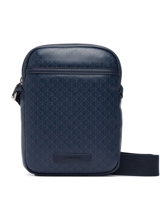 CALVIN KLEIN Мъжка чантичка Emblem Aop Coated Slim Reporter LV04D3334G