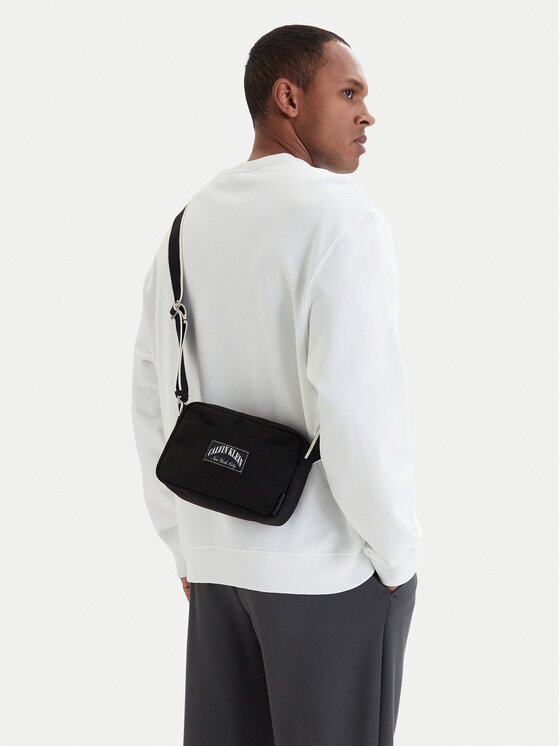CALVIN KLEIN Мъжка чантичка Graphic Capsule Camera Bag LV04D3369G Черен