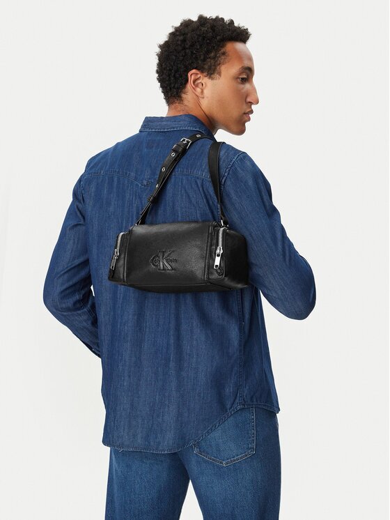 CALVIN KLEIN Мъжка чантичка Jeans Flight Bag LV04D3469G