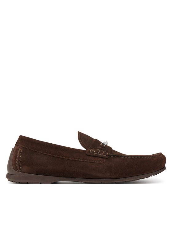 CALVIN KLEIN Мокасини Driver W/ Ny Bit Sue HM0HM01759 Кафяв