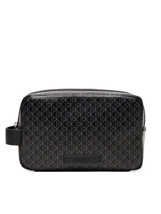 CALVIN KLEIN Несесер Coated Dopp Kit LV04D1082G Черен
