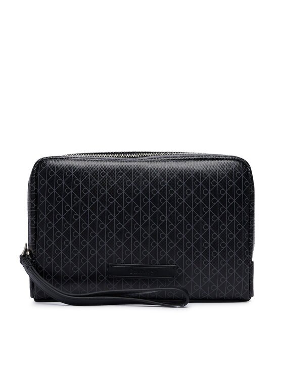 CALVIN KLEIN Несесер Emblem Aop Coated Pouch W/ Handl LV04D1240G