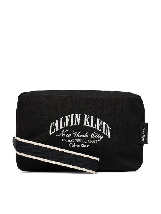 CALVIN KLEIN Несесер Graphic Pouch LV04D1236G Черен