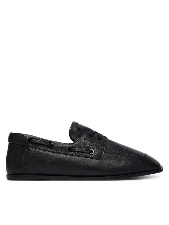 CALVIN KLEIN Обувки Ess Boatshoe Lth HW0HW03116 Черен