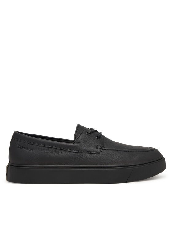 CALVIN KLEIN Обувки Hybrid Clean Boat Shoe Lth HM0HM02233 Черен