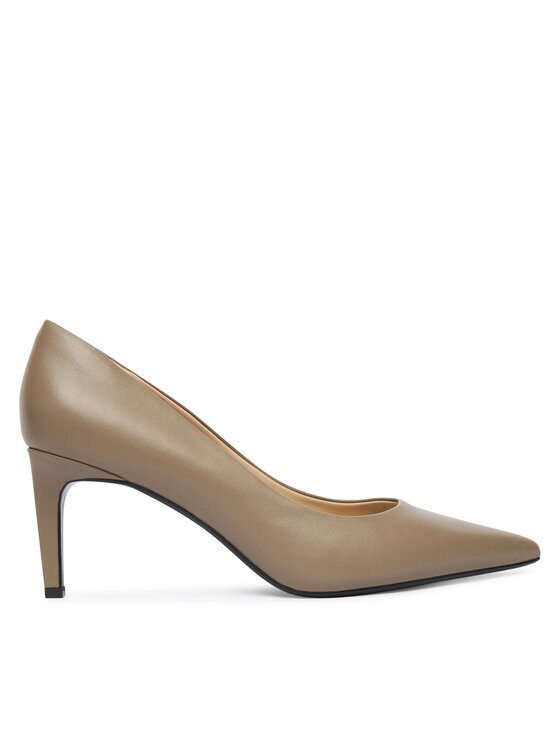 CALVIN KLEIN Обувки на ток Ess Stiletto 70 HW0HW02607 Бежов