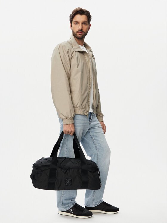 CALVIN KLEIN Пътна чанта Utility Emblem Aop LV04D3385G Черен