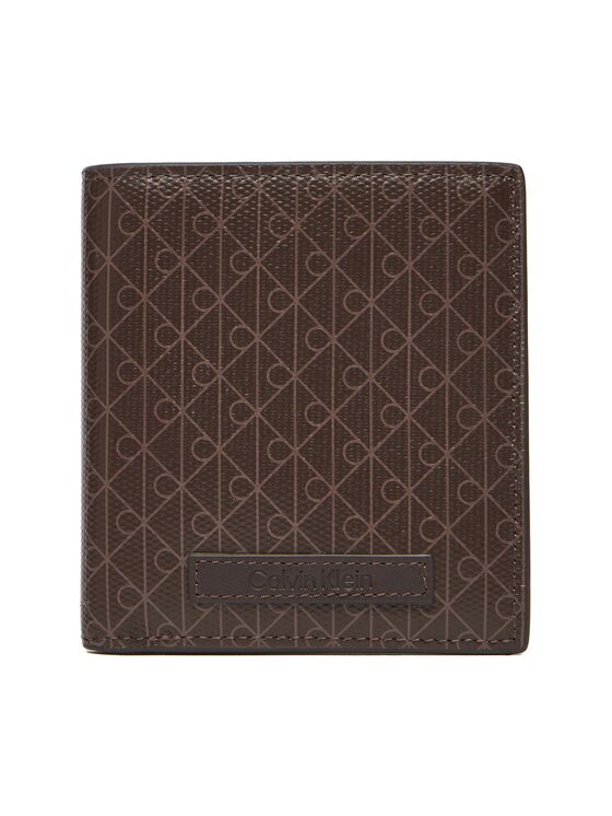 CALVIN KLEIN Портфейл Coated Ns Slim Billfold LV04D1084G Кафяв