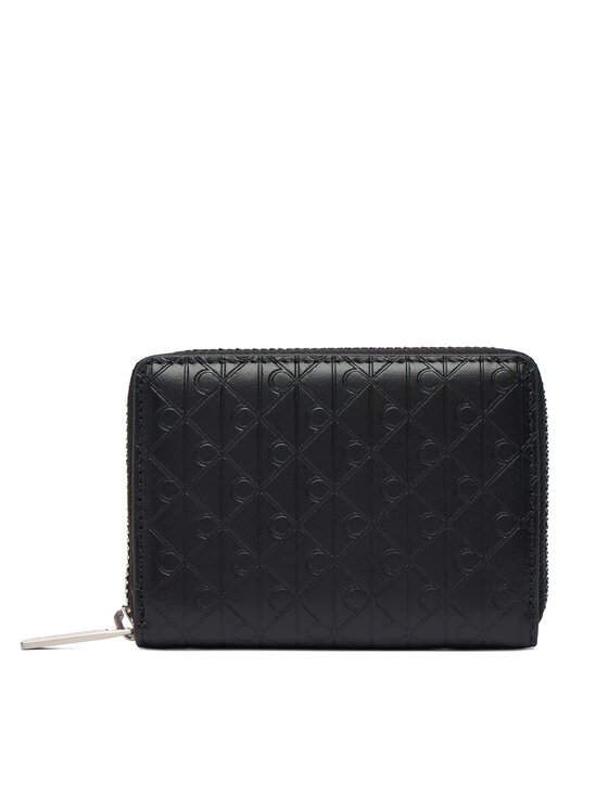 CALVIN KLEIN Портфейл Emblem Emboss Zip Coin Pouch LV04D1087G
