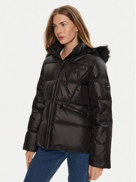 CALVIN KLEIN Пухено яке K20K207733 Regular Fit