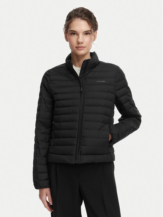CALVIN KLEIN Пухено яке LV044G502G Regular Fit