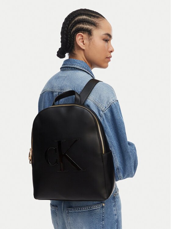 CALVIN KLEIN Раница Bold Ck LV04F3617G Черен