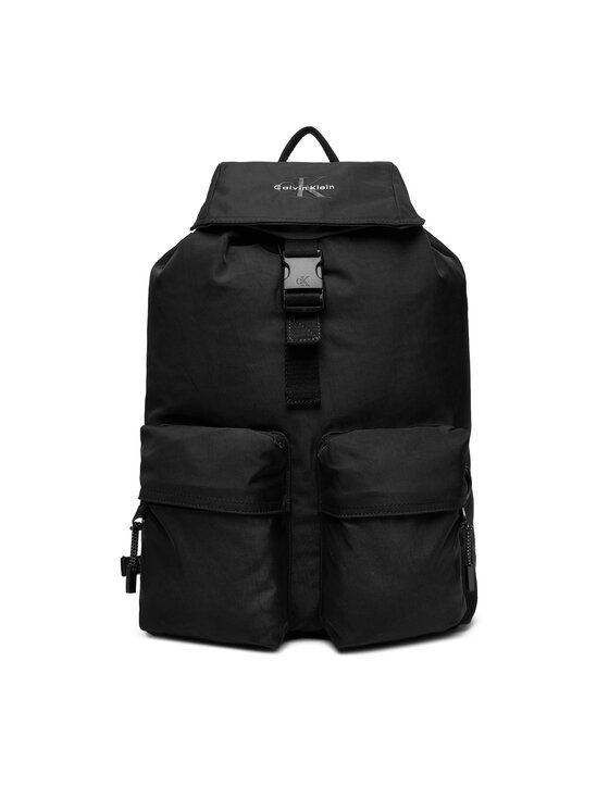 CALVIN KLEIN Раница Bold Flap Backpack LV04D3270G Черен