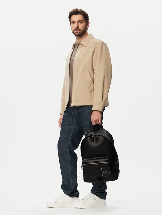 CALVIN KLEIN Раница Bold Pebble Round Backpack LV04D3425G Черен