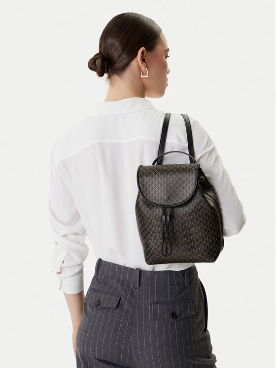CALVIN KLEIN Раница Emblem Aop Mini Backpack LV04F3507G Черен