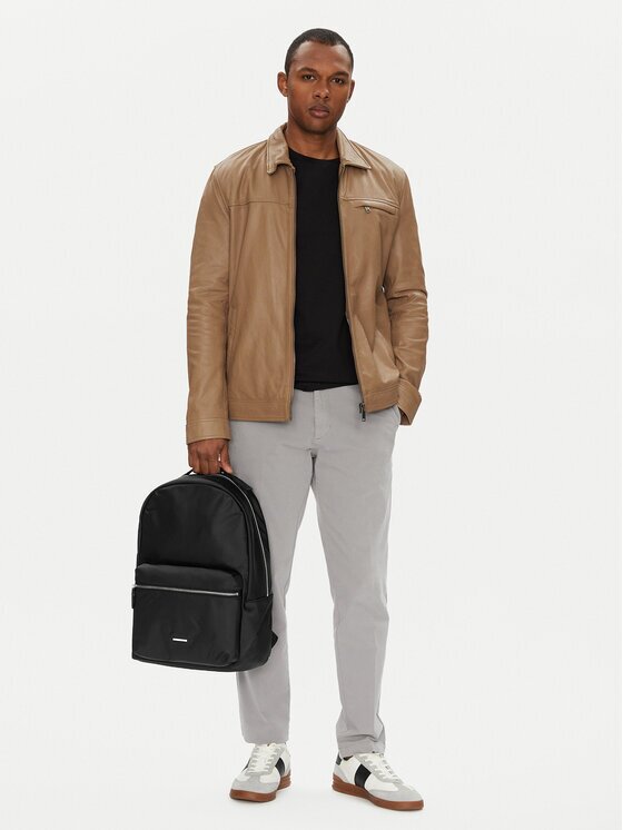 CALVIN KLEIN Раница Sleek Nylon Backpack LV04D3042G Черен