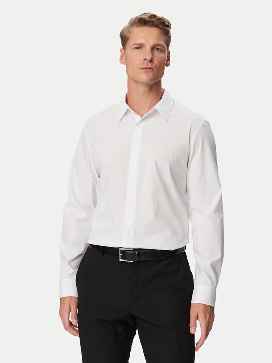 CALVIN KLEIN Риза Supima LV04LH105G Regular Fit