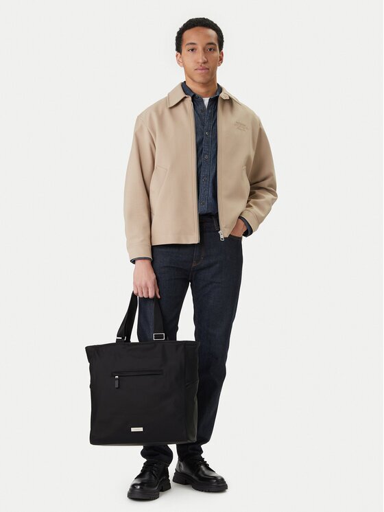 CALVIN KLEIN Сак Sleek Pocket Tote LV04D3340G Черен