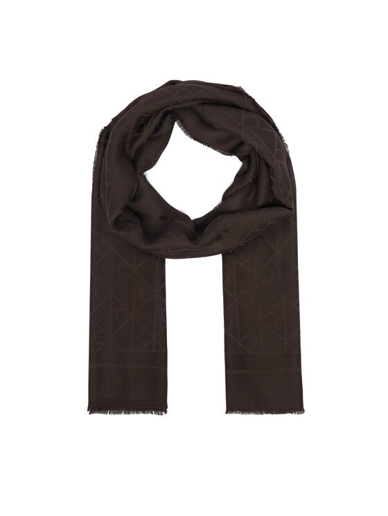 CALVIN KLEIN Шал Emblem Aop Glossy Tonal Scarf LV04F8096G