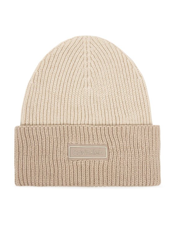 CALVIN KLEIN Шапка LV04D8029G Екрю