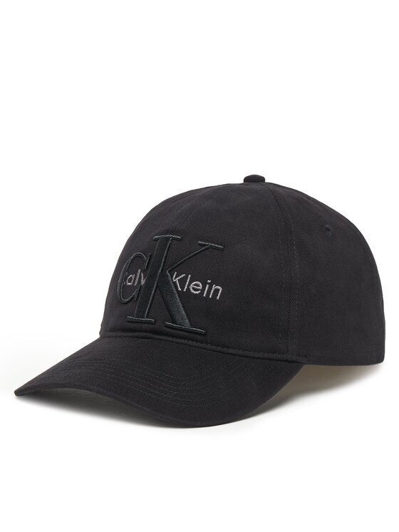 CALVIN KLEIN Шапка с козирка Large Monologo LV04D5039G