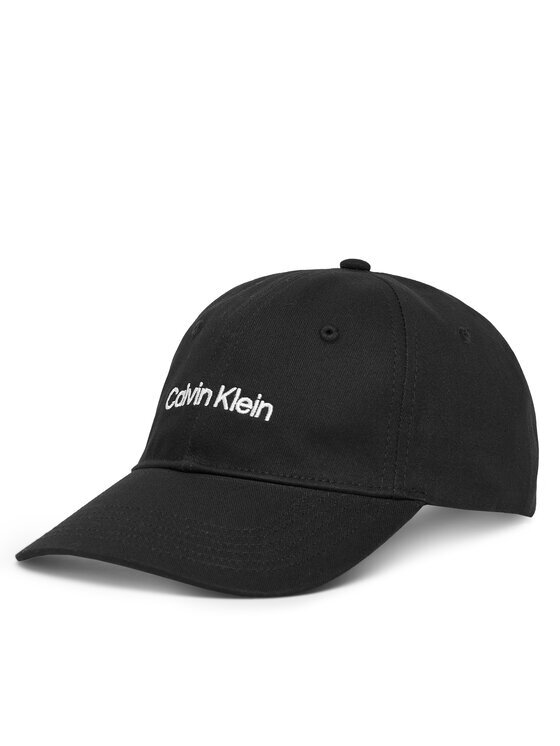 CALVIN KLEIN Шапка с козирка Logo Embroidery Baseball Cap LV04F5003G Черен