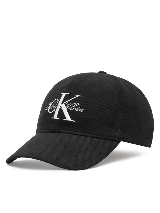 CALVIN KLEIN Шапка с козирка Lurex Graphic Script Monologo Ca LV04F5115G