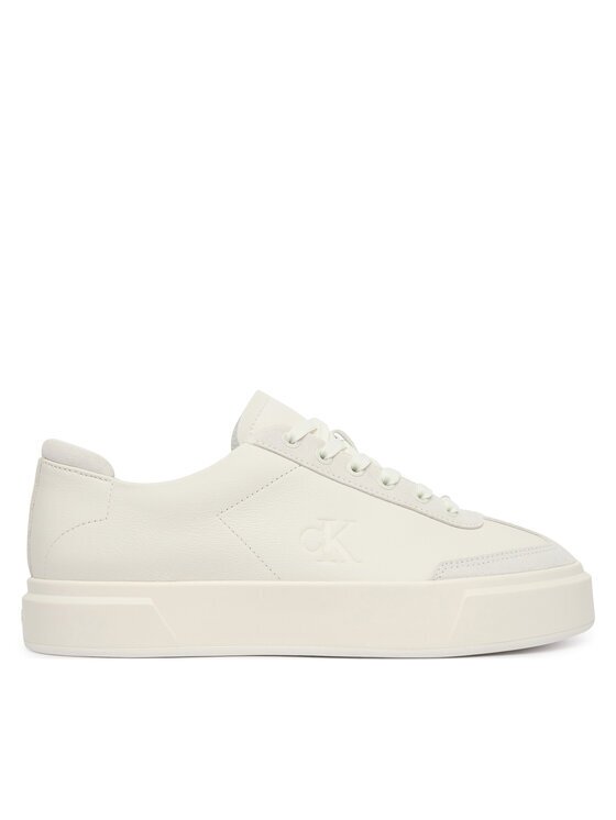 CALVIN KLEIN Сникърси Basket Cupsole Lup Wt Lth HM0HM02133 Бял