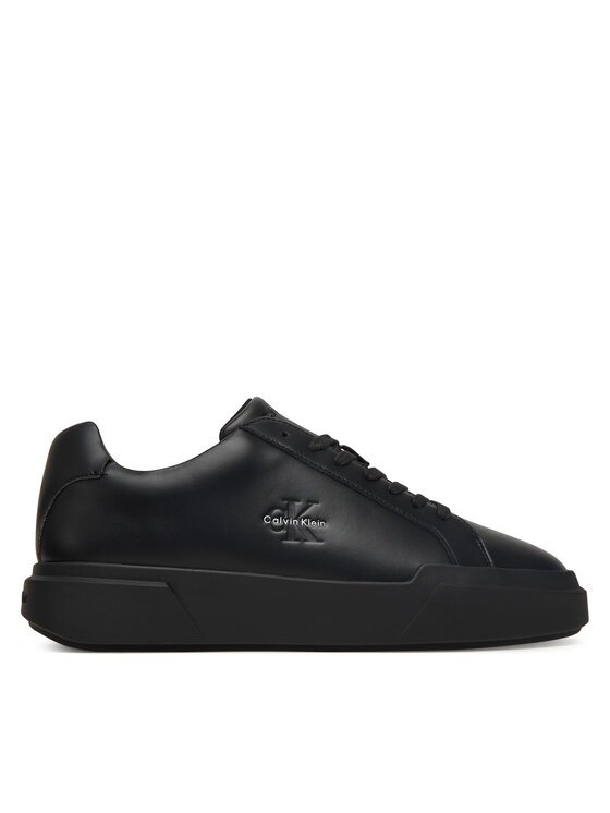 CALVIN KLEIN Сникърси Chunky Cupsole Laceup Lth YM0YM01344 Черен