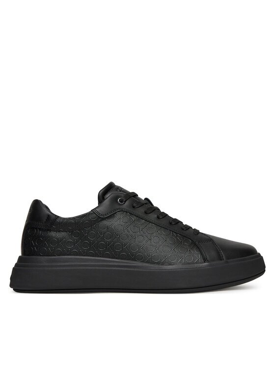 CALVIN KLEIN Сникърси Chunky Low Top Lace Up Mono HM0HM01970 Черен