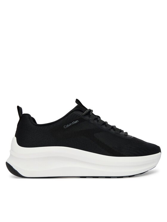 CALVIN KLEIN Сникърси Chunky Run Ckstripe Lup Sp Kn HW0HW03006 Черен
