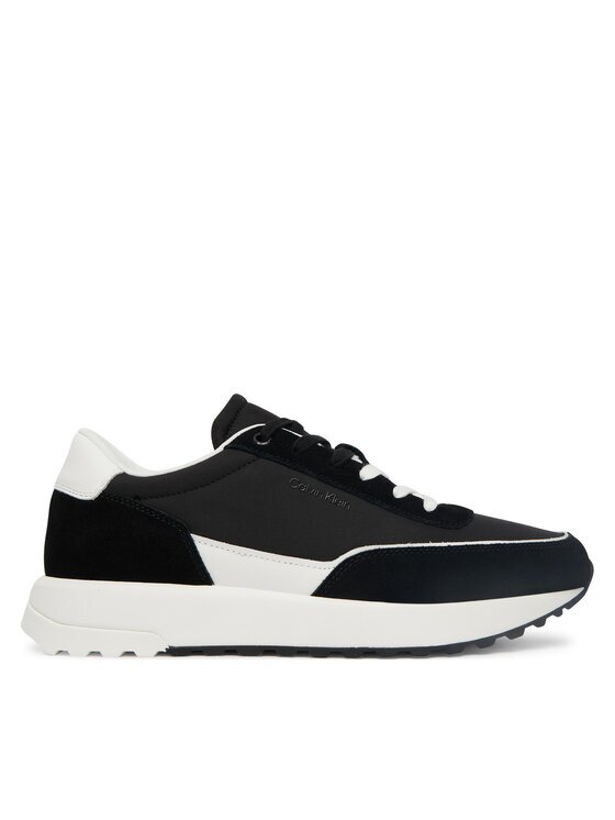 CALVIN KLEIN Сникърси City Runner Laceup Ny Mix HM0HM02144 Черен