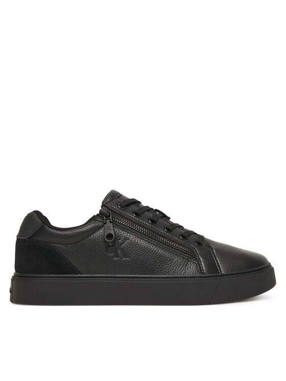 CALVIN KLEIN Сникърси Classic Cup Laceup Zip Lth YM0YM01437 Черен