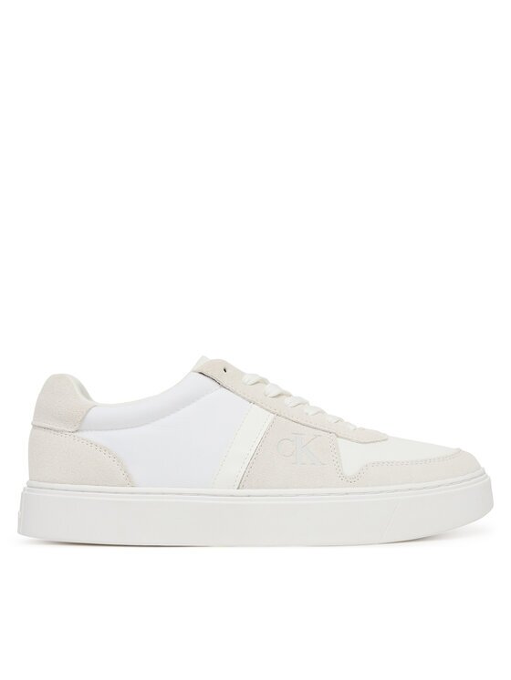 CALVIN KLEIN Сникърси Classic Cups Lace Mix Emb Tongue YM0YM01395 Бял