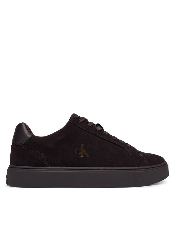 CALVIN KLEIN Сникърси Classic Cupsole Laceup Su YM0YM01434 Тъмнокафяв