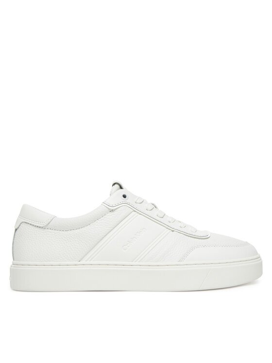 CALVIN KLEIN Сникърси Clean Cup Low Lace Tape HM0HM01898 Бял