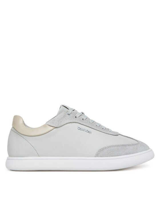CALVIN KLEIN Сникърси Cupsole Lace Up - Lth Sue Mix HW0HW02435 Сив