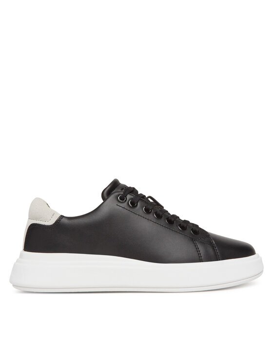 CALVIN KLEIN Сникърси Cupsole Lace Up - Suede Bt HW0HW02404 Черен