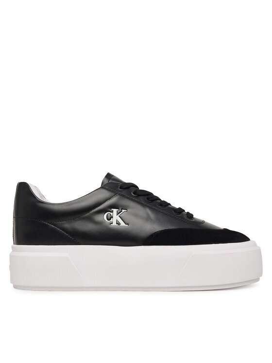CALVIN KLEIN Сникърси Flatform Lace Up Tcap Lth-Su HW0HW03438