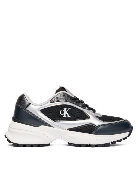 CALVIN KLEIN Сникърси Hike Runner Lace Up Mesh Mix Met YW0YW02063 Цветен