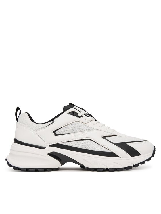 CALVIN KLEIN Сникърси Hike Runner Laceup Strip M-Lt HM0HM02154 Бял