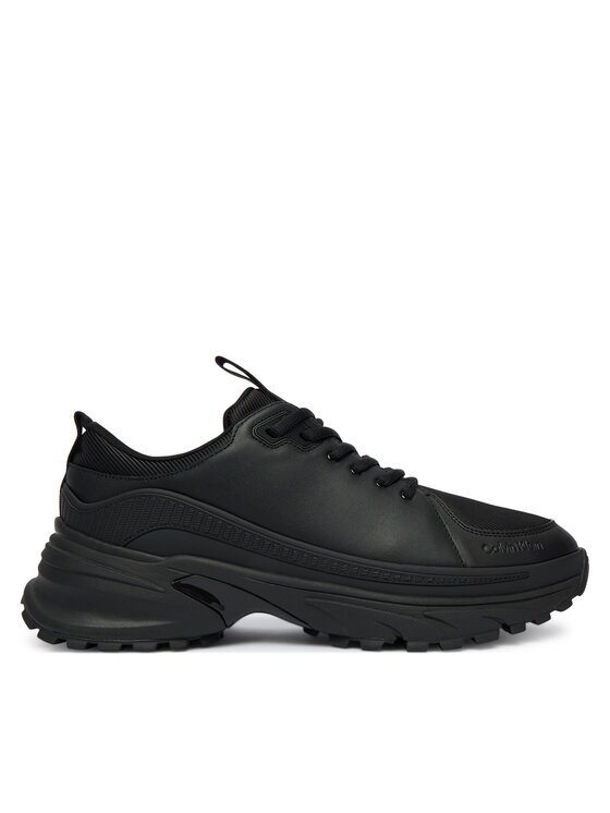 CALVIN KLEIN Сникърси Hike Runner Laceup Tech Mix YM0YM01417 Черен
