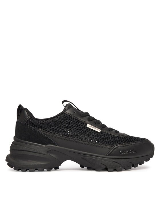 CALVIN KLEIN Сникърси Hike Runner Lup Lin Mesh HW0HW03000 Черен