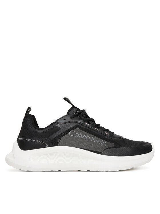 CALVIN KLEIN Сникърси Light Eva Run Lup Transp Ripst HW0HW02998 Черен