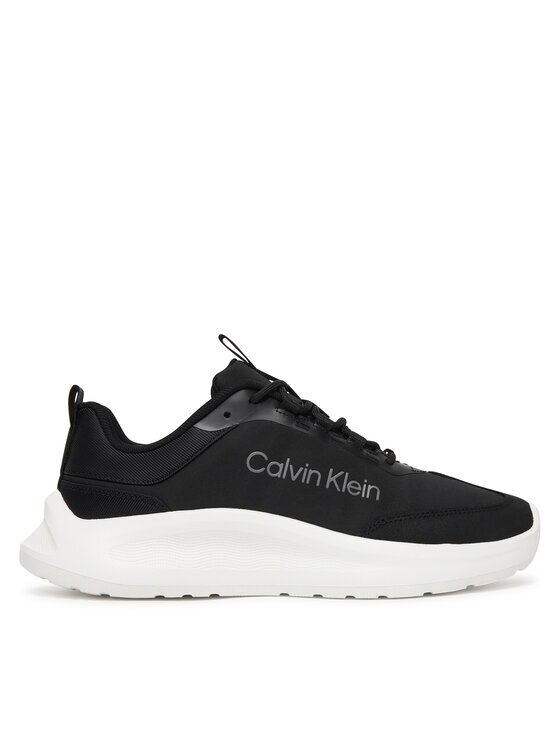 CALVIN KLEIN Сникърси Light Eva Runner Nyl-Sue HW0HW03149 Черен