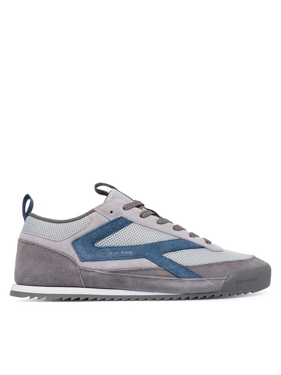 CALVIN KLEIN Сникърси Low Pro Runner Mix Mat HM0HM02208 Сив