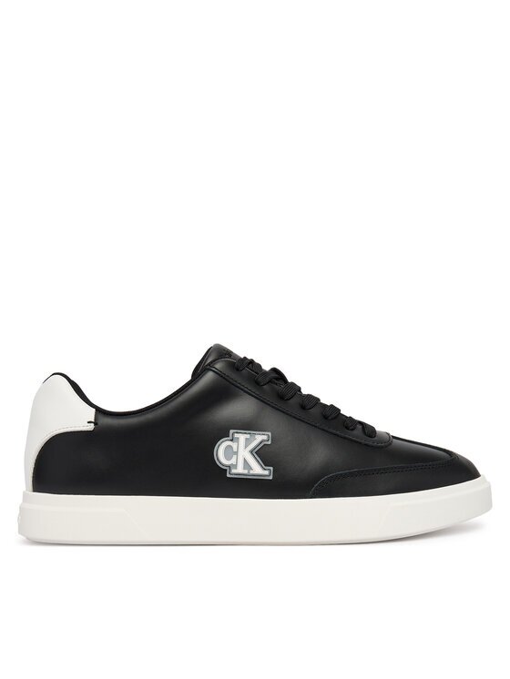CALVIN KLEIN Сникърси Low Prof Cupsole Emb Lth HM0HM02124 Черен